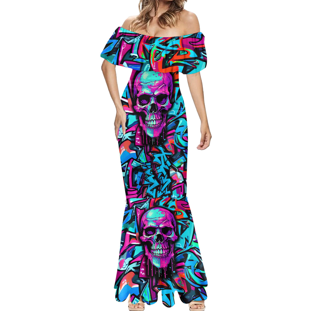 skull-grafity-mermaid-dress-you-are-never-too-young-to-dream-big