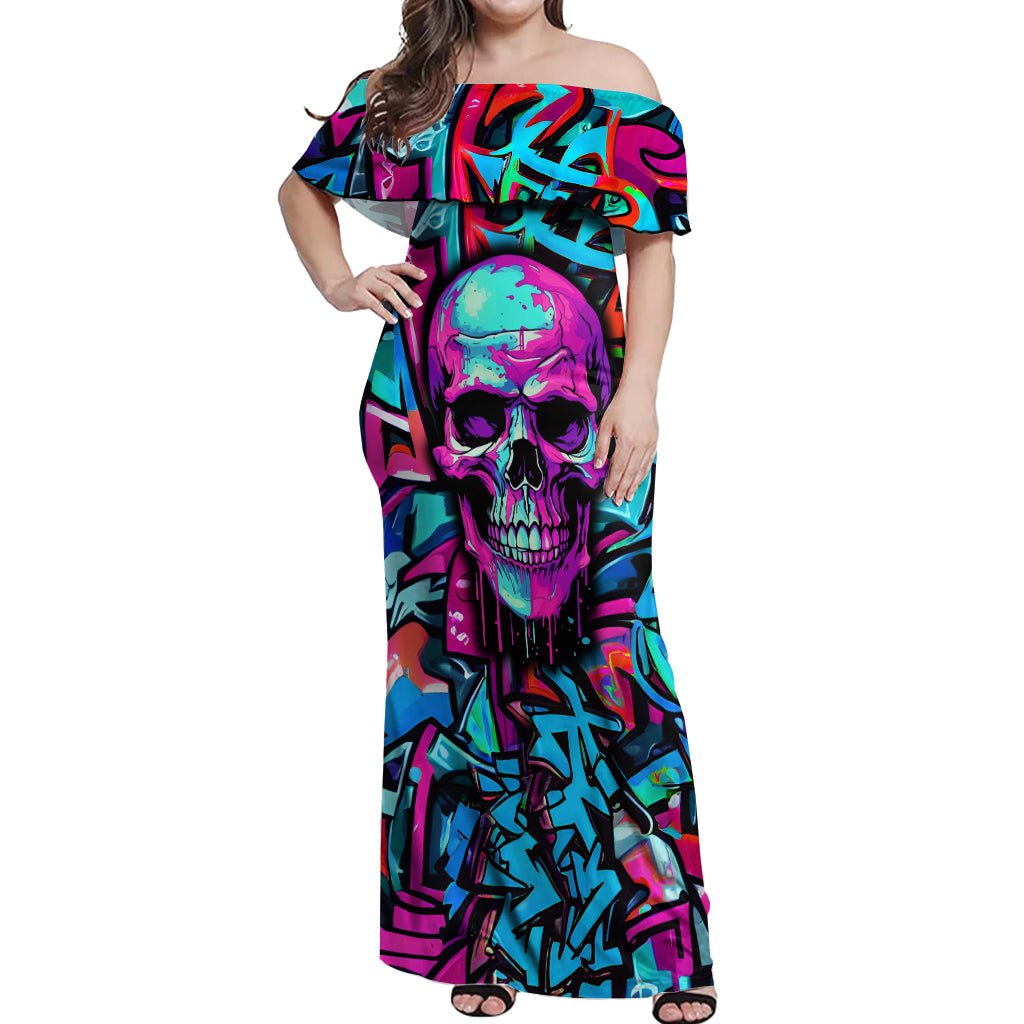 skull-grafity-off-shoulder-maxi-dress-you-are-never-too-young-to-dream-big