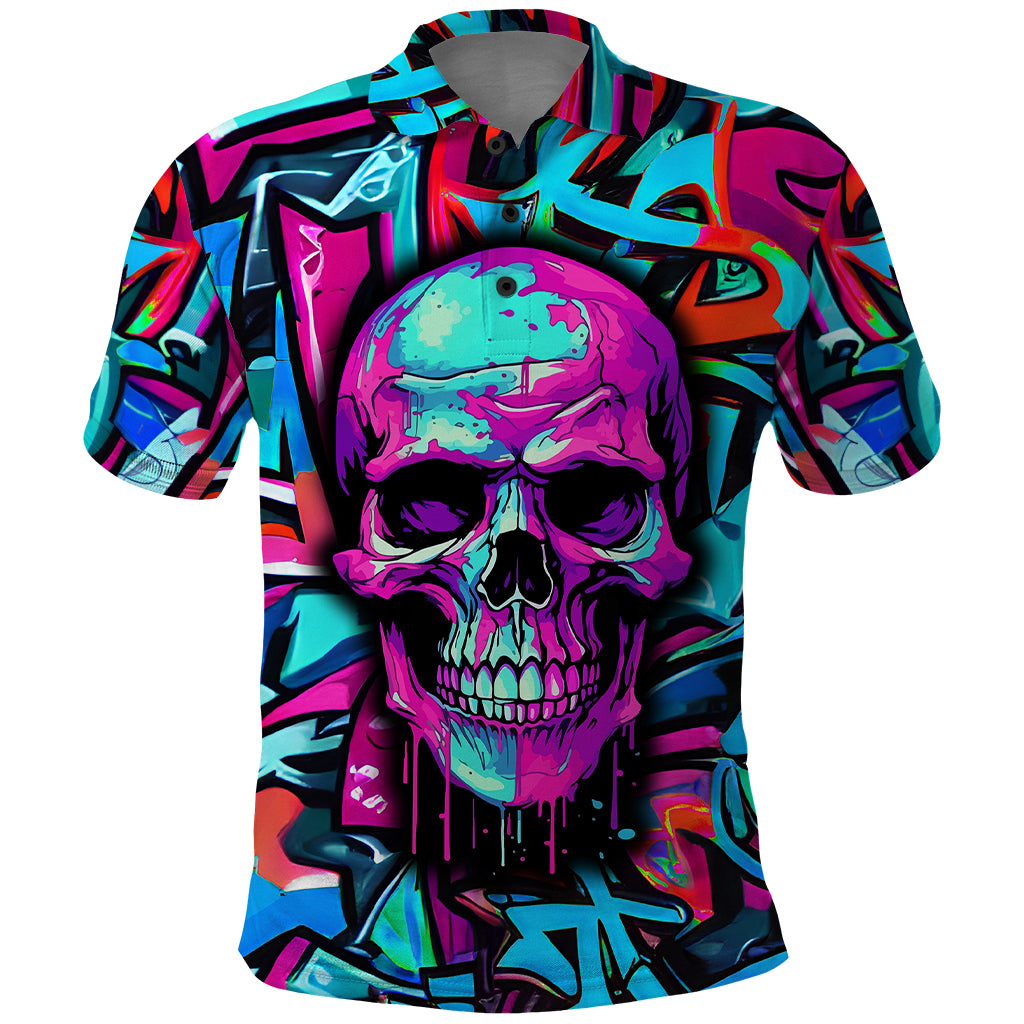 skull-grafity-polo-shirt-you-are-never-too-young-to-dream-big