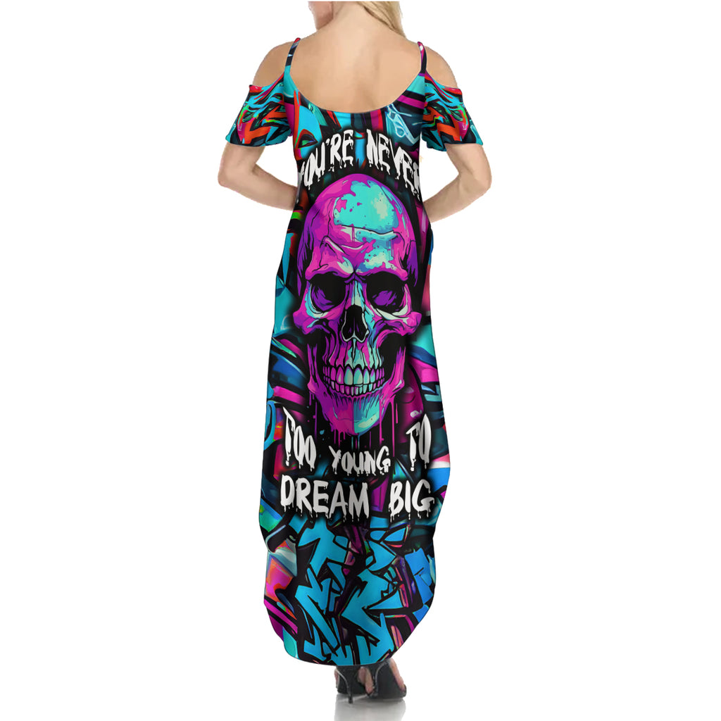 skull-grafity-summer-maxi-dress-you-are-never-too-young-to-dream-big