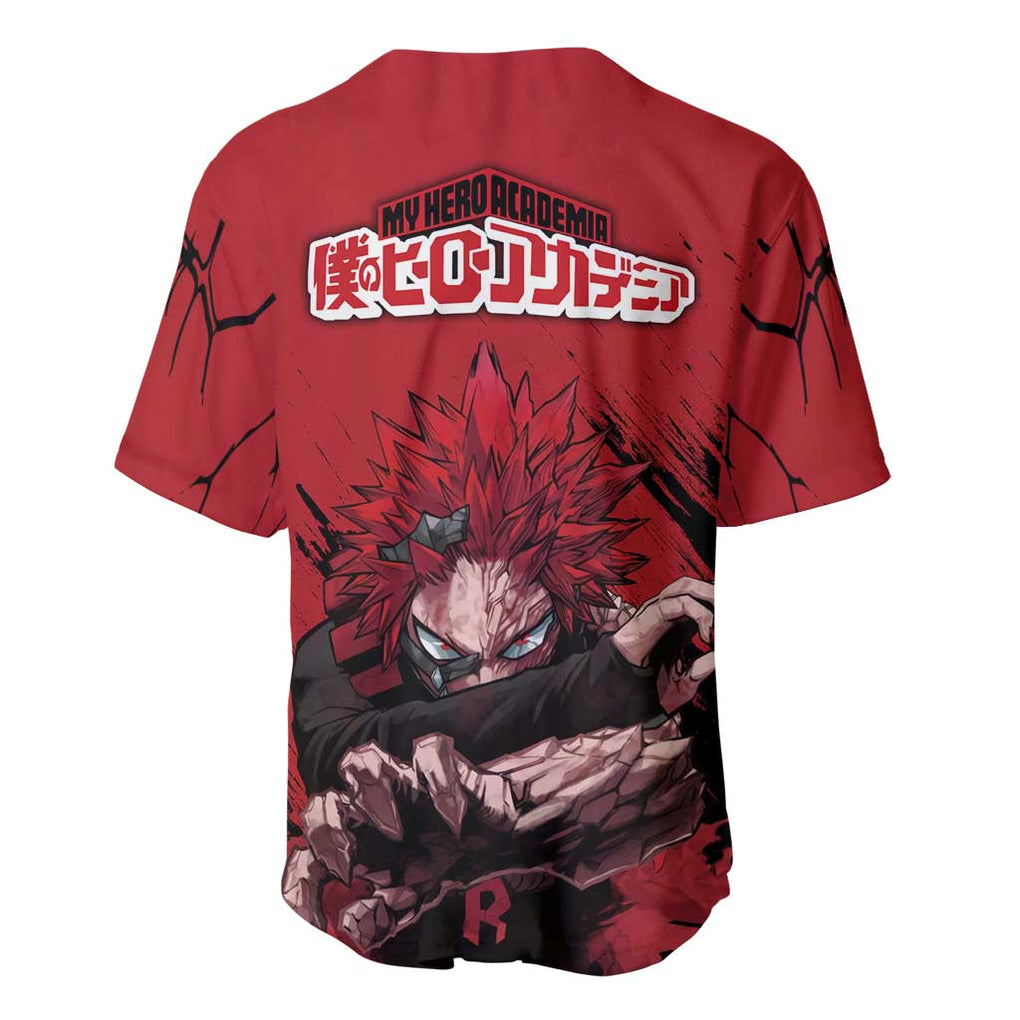 Eijiro Kirishima - My Hero Academia Baseball Jersey Japan Anime Style