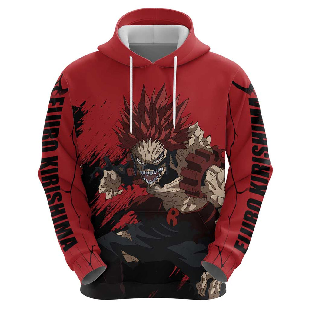 Eijiro Kirishima - My Hero Academia Hoodie Japan Anime Style