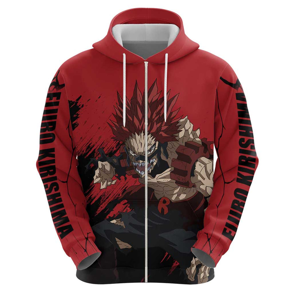 Eijiro Kirishima - My Hero Academia Hoodie Japan Anime Style