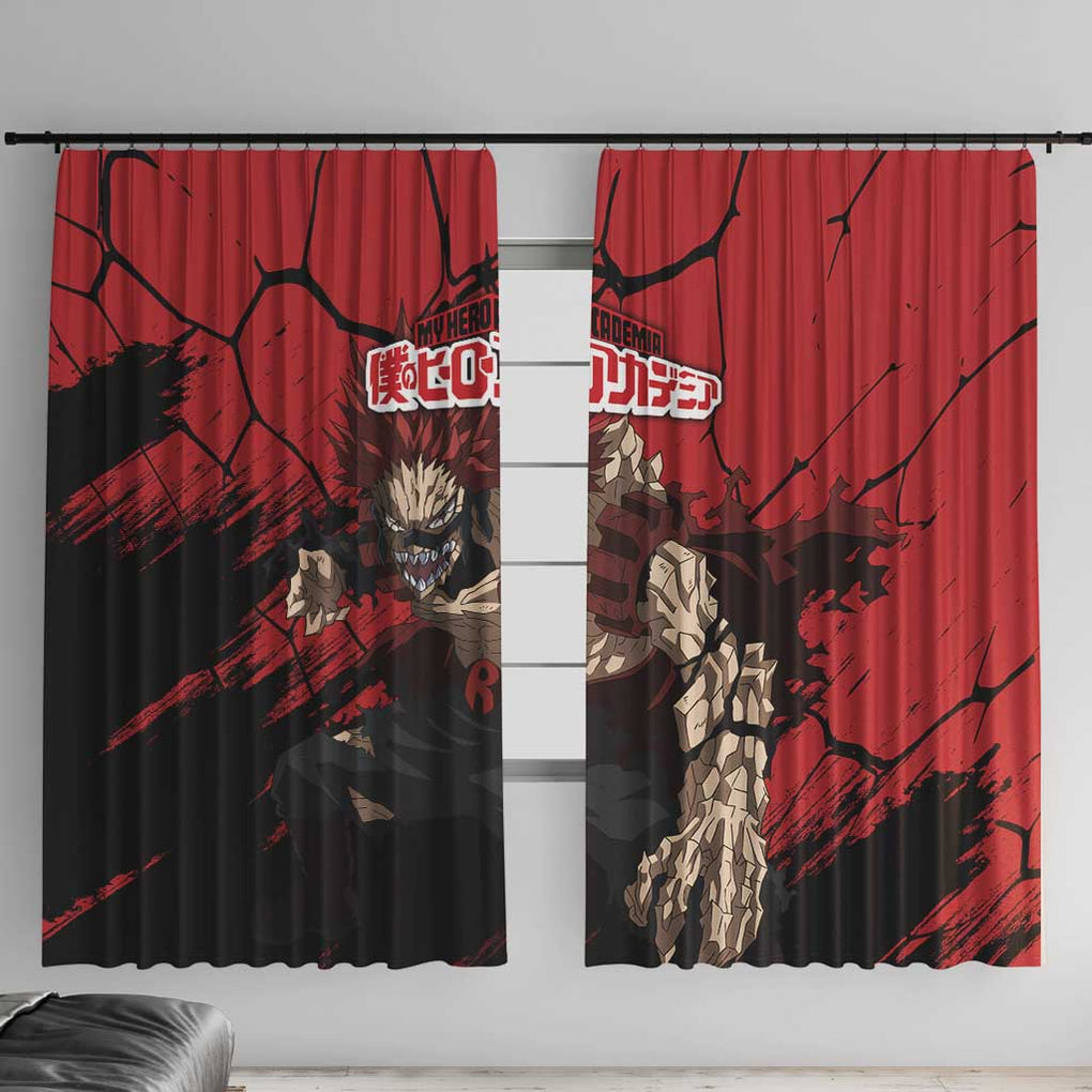 Eijiro Kirishima - My Hero Academia Window Curtain Japan Anime Style