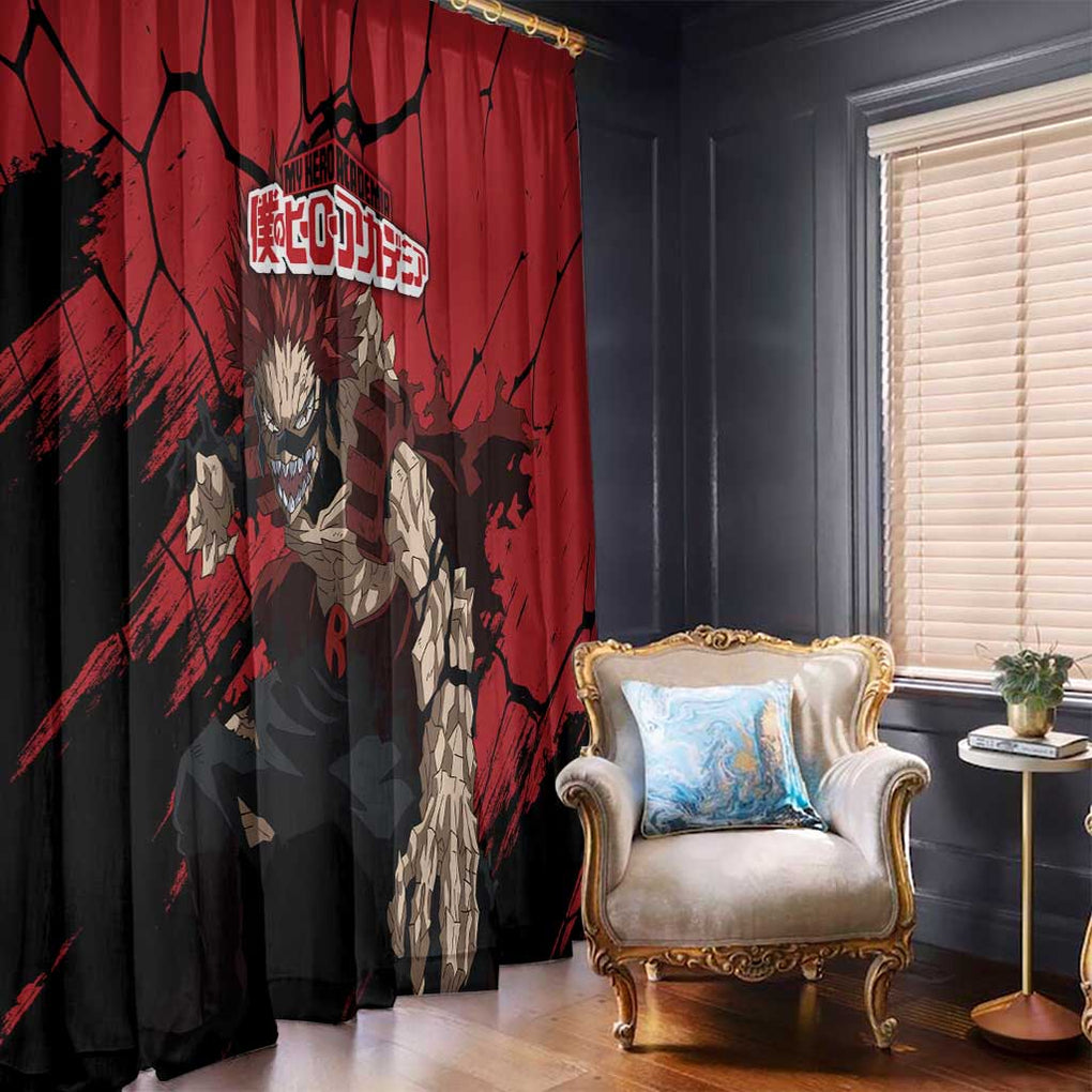 Eijiro Kirishima - My Hero Academia Window Curtain Japan Anime Style
