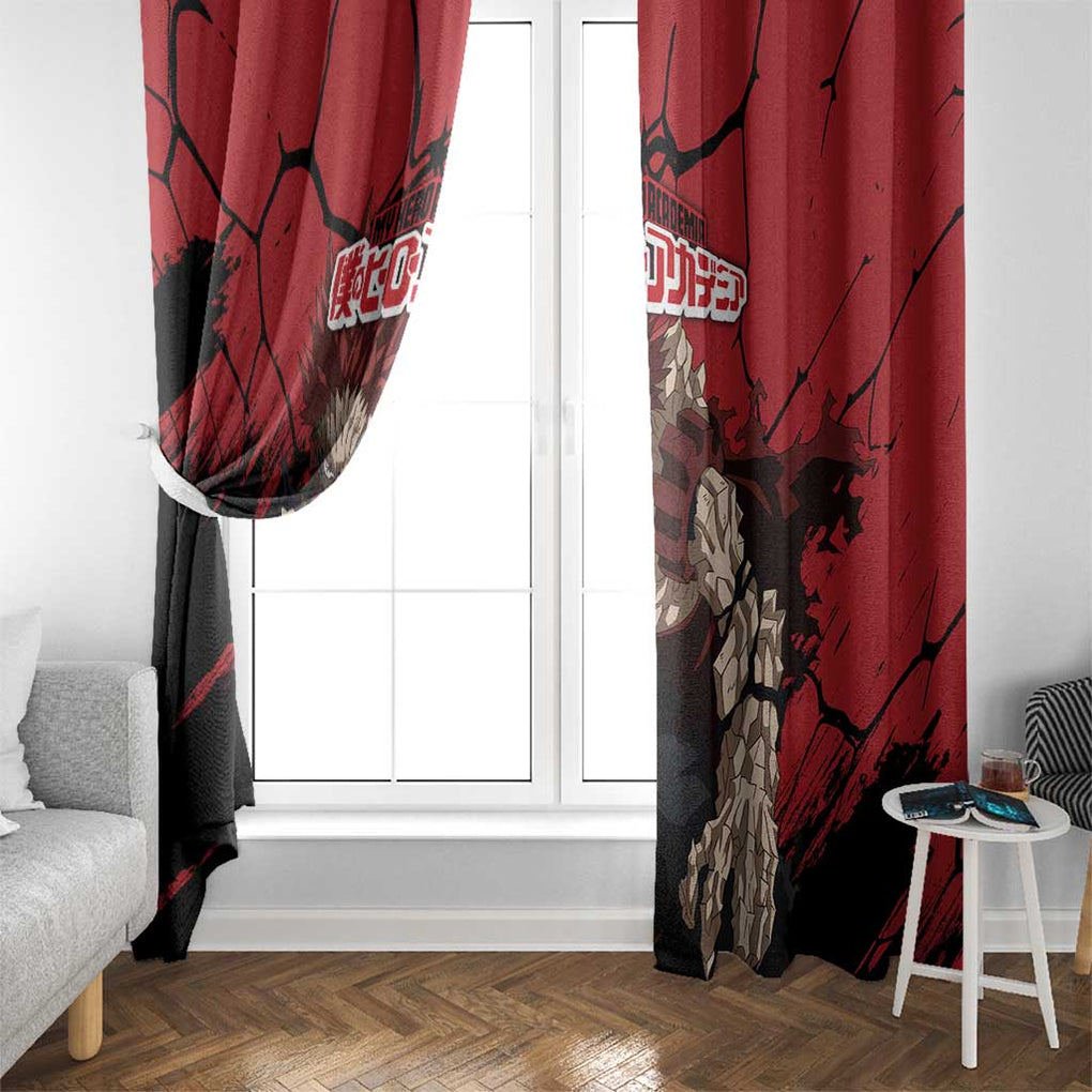 Eijiro Kirishima - My Hero Academia Window Curtain Japan Anime Style