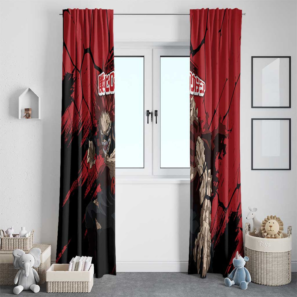 Eijiro Kirishima - My Hero Academia Window Curtain Japan Anime Style