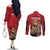 Hawks  - My Hero Academia Couples Matching Off The Shoulder Long Sleeve Dress and Long Sleeve Button Shirt Anime Style