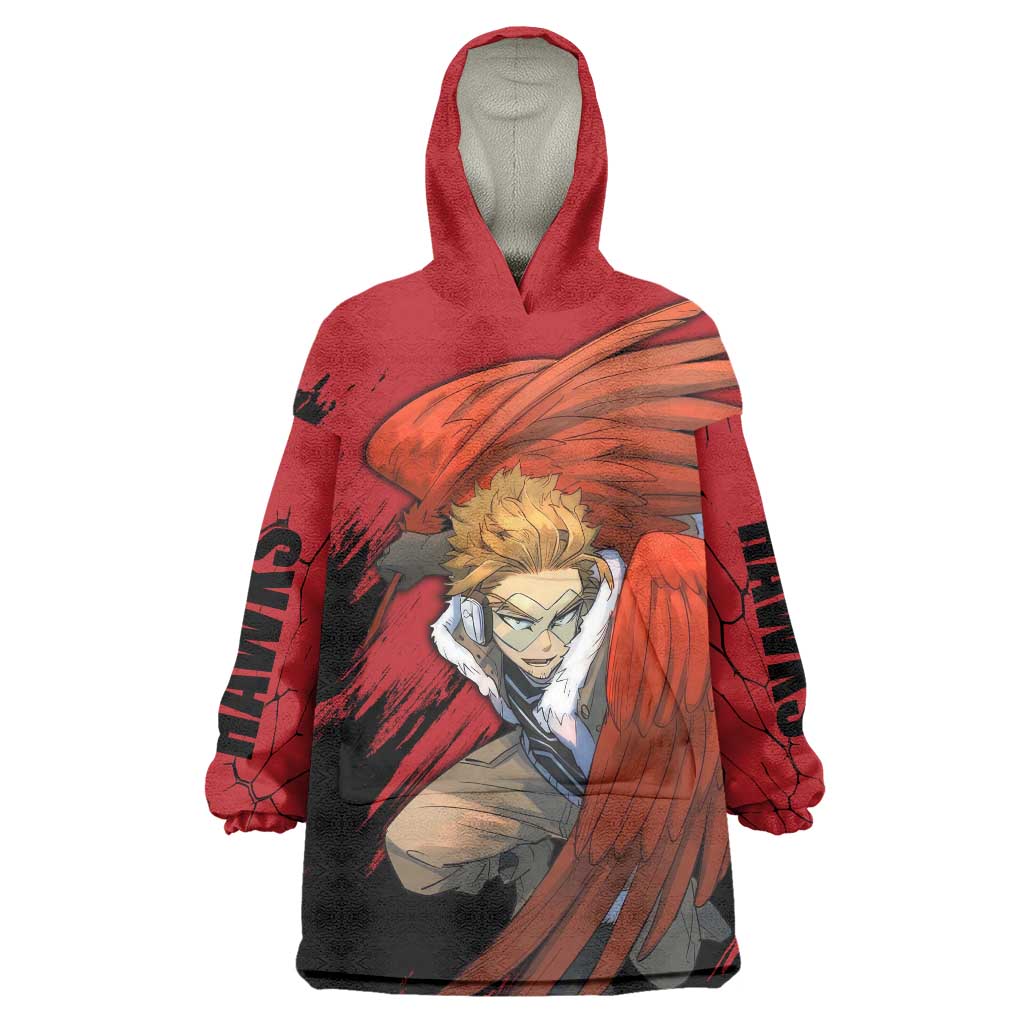 Hawks  - My Hero Academia Wearable Blanket Hoodie Anime Style