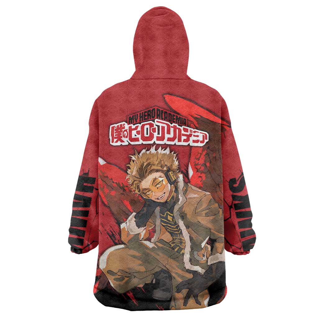 Hawks  - My Hero Academia Wearable Blanket Hoodie Anime Style