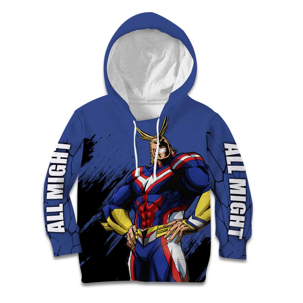 All Might - My Hero Academia Kid Hoodie Anime Style