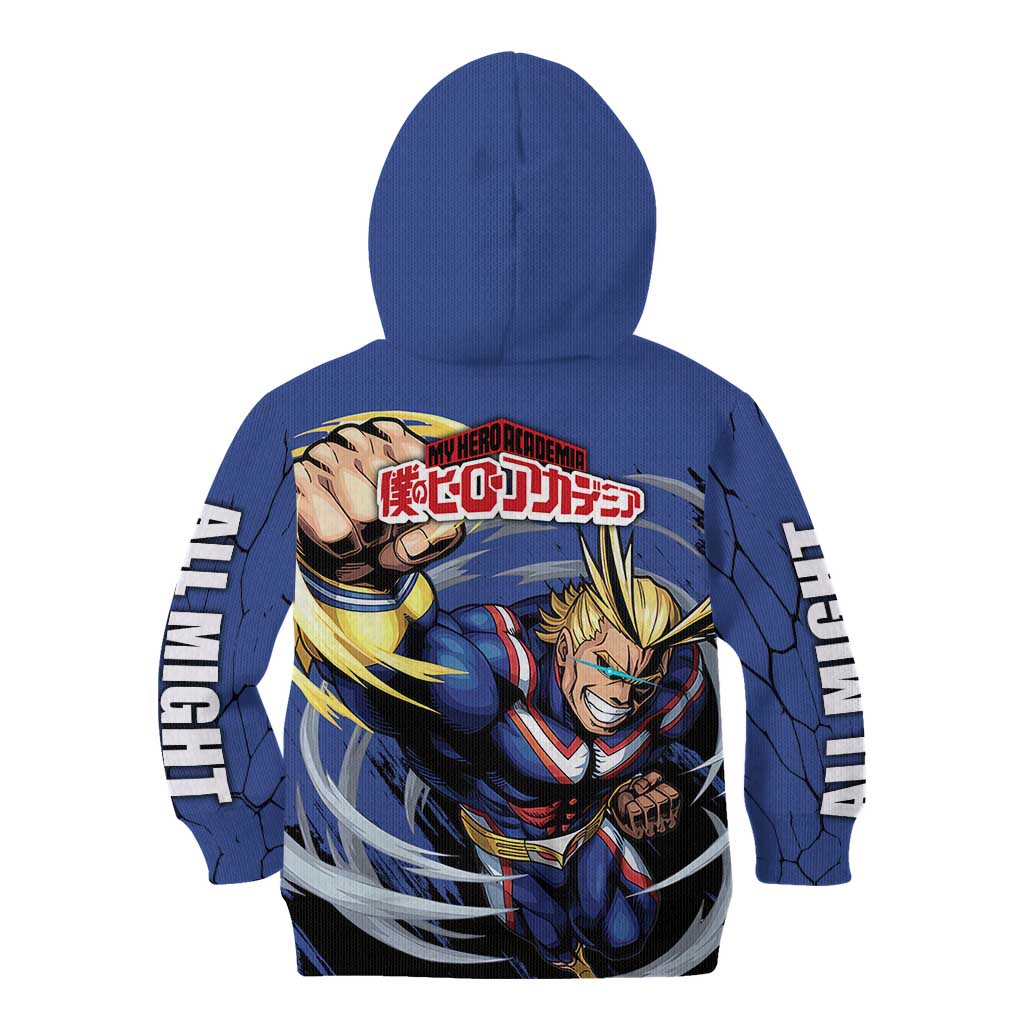 All Might - My Hero Academia Kid Hoodie Anime Style
