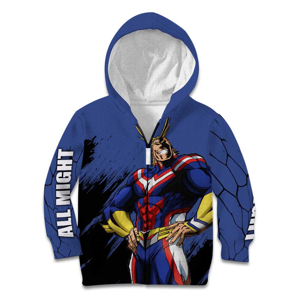 All Might - My Hero Academia Kid Hoodie Anime Style