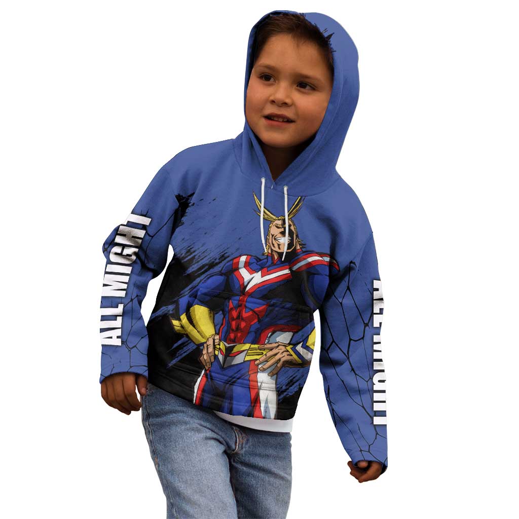 All Might - My Hero Academia Kid Hoodie Anime Style