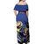 All Might - My Hero Academia Off Shoulder Maxi Dress Anime Style