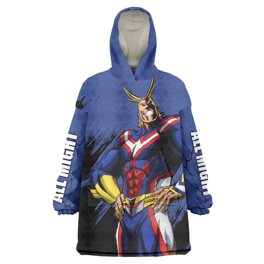 All Might - My Hero Academia Wearable Blanket Hoodie Anime Style