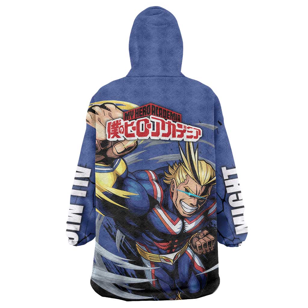 All Might - My Hero Academia Wearable Blanket Hoodie Anime Style