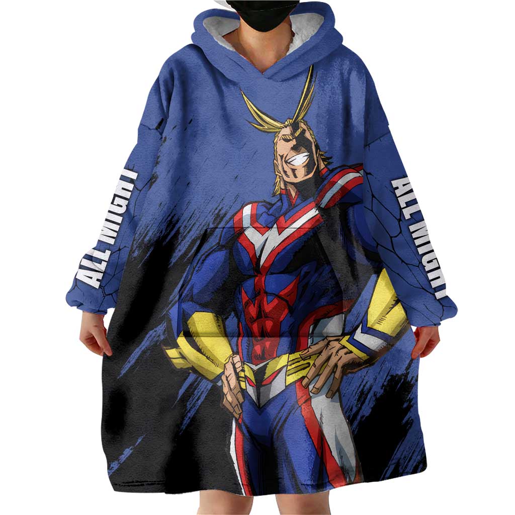 All Might - My Hero Academia Wearable Blanket Hoodie Anime Style