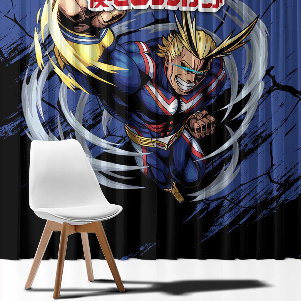 All Might - My Hero Academia Window Curtain Anime Style