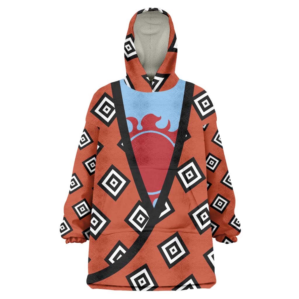 Jinbei - One Piece Wearable Blanket Hoodie Anime Uniform Style