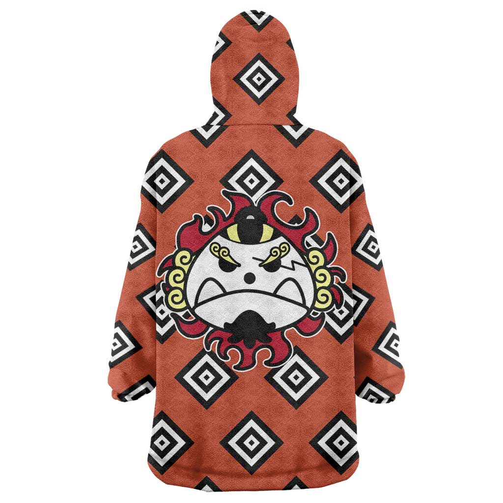 Jinbei - One Piece Wearable Blanket Hoodie Anime Uniform Style