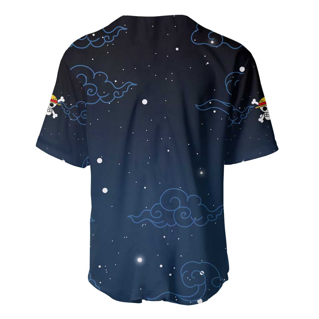 Luffy Gear 5 V2 One Piece Baseball Jersey Anime Style
