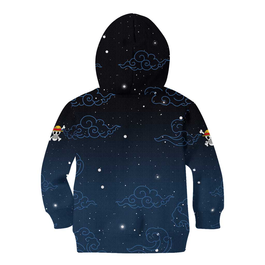 Luffy Gear 5 V2 One Piece Kid Hoodie Anime Style