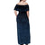 Luffy Gear 5 V2 One Piece Off Shoulder Maxi Dress Anime Style