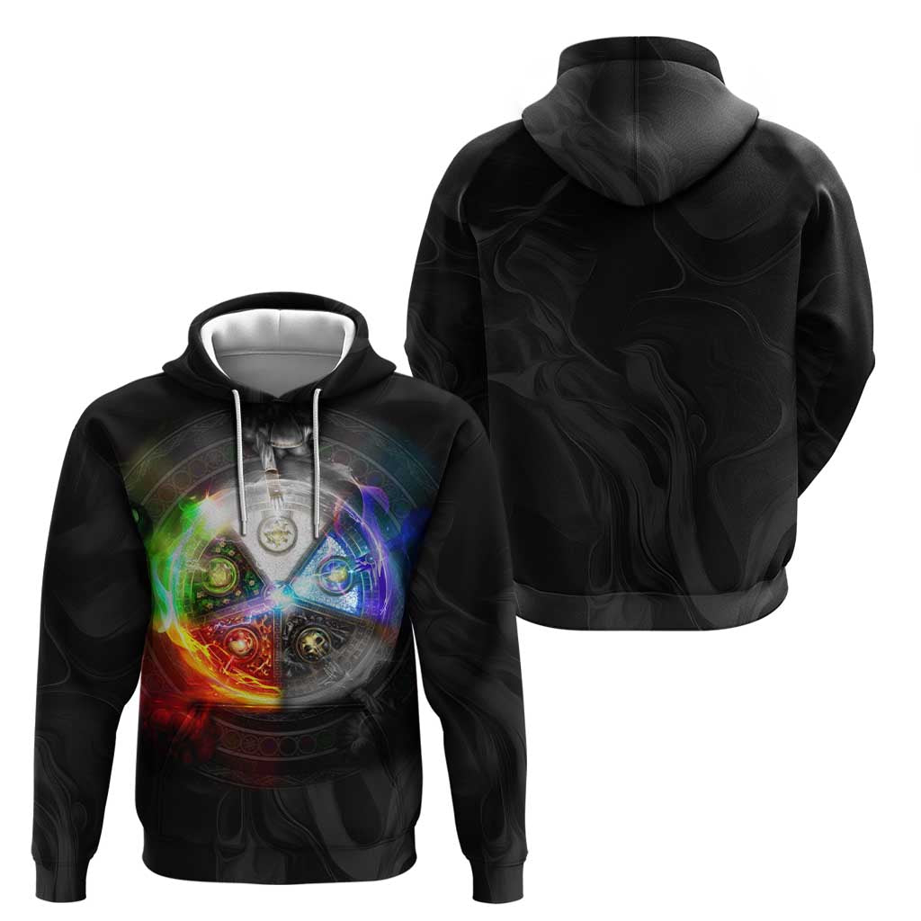 Elements of Magic the Gathering Hoodie Anime Style