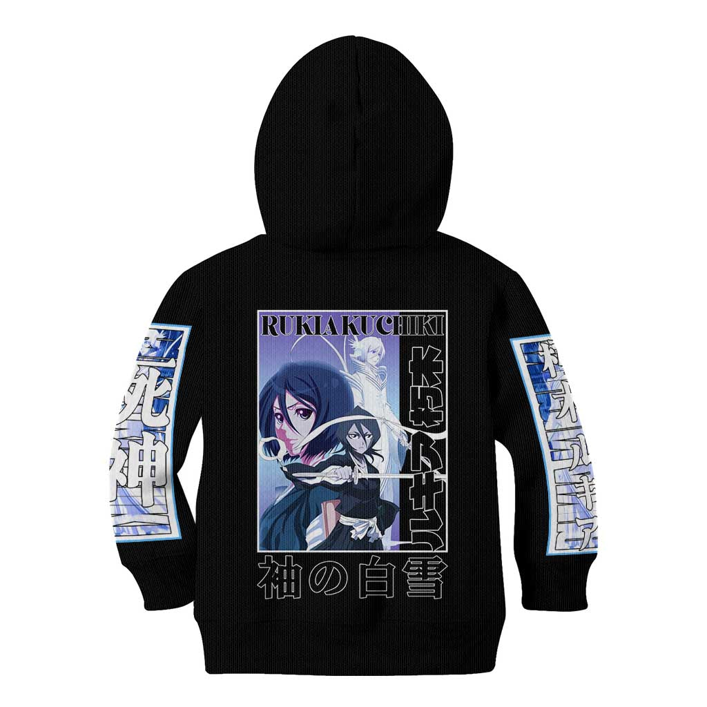Rukia Kuchiki TYBWA Bleach Kid Hoodie Anime Style