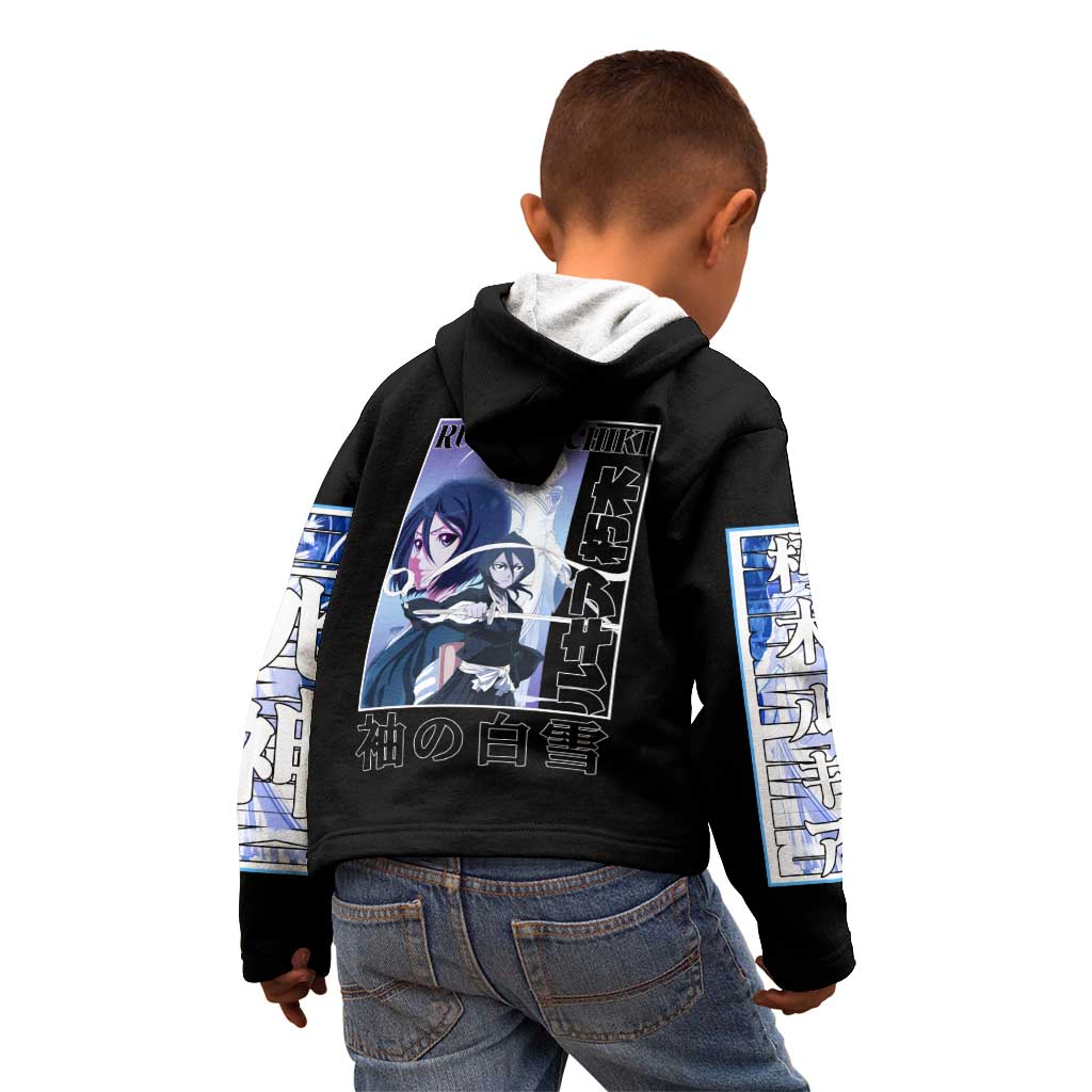 Rukia Kuchiki TYBWA Bleach Kid Hoodie Anime Style