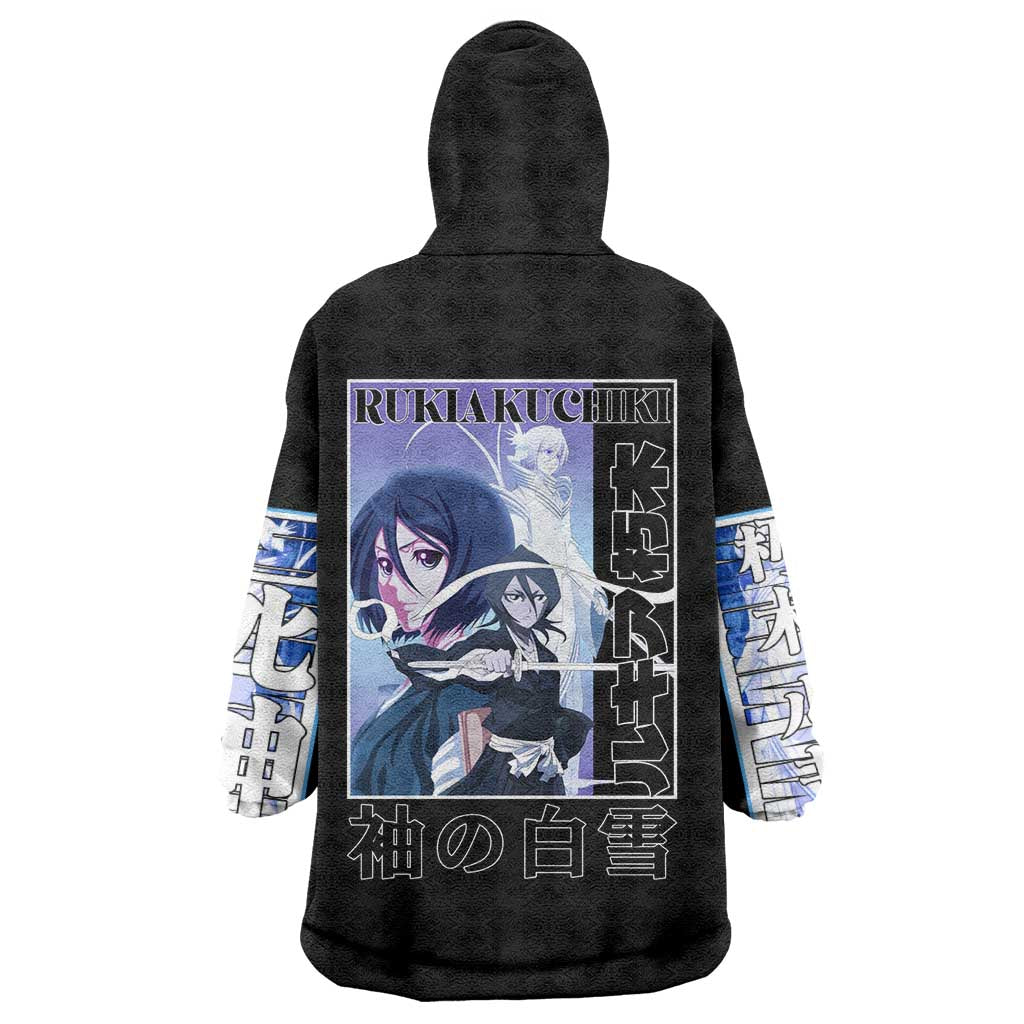 Rukia Kuchiki TYBWA Bleach Wearable Blanket Hoodie Anime Style