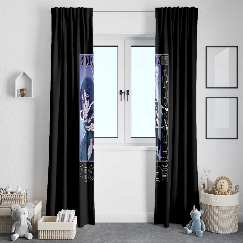 Rukia Kuchiki TYBWA Bleach Window Curtain Anime Style