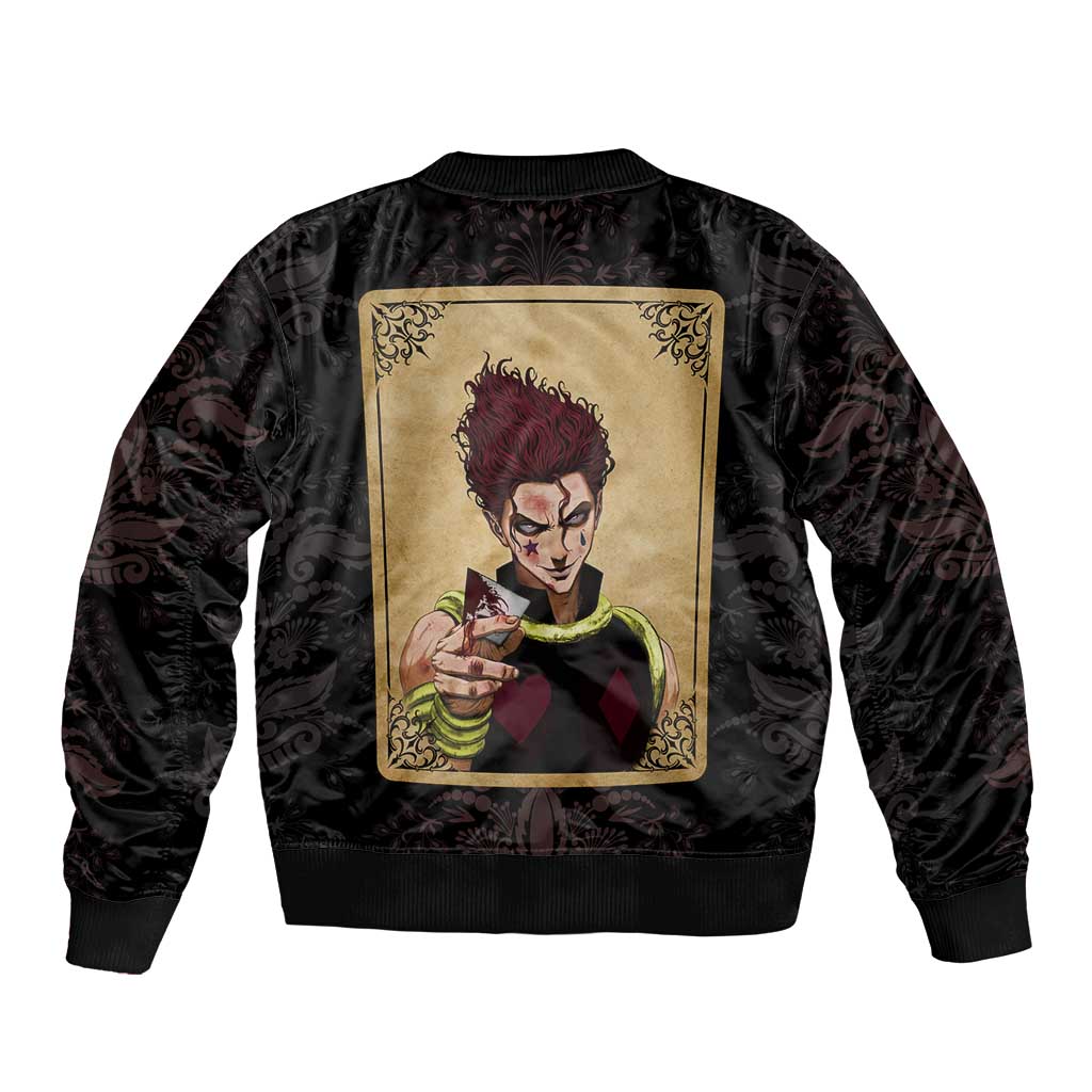 Hypnotic Eye Hisoka Hunter X Hunter Bomber Jacket Anime Style