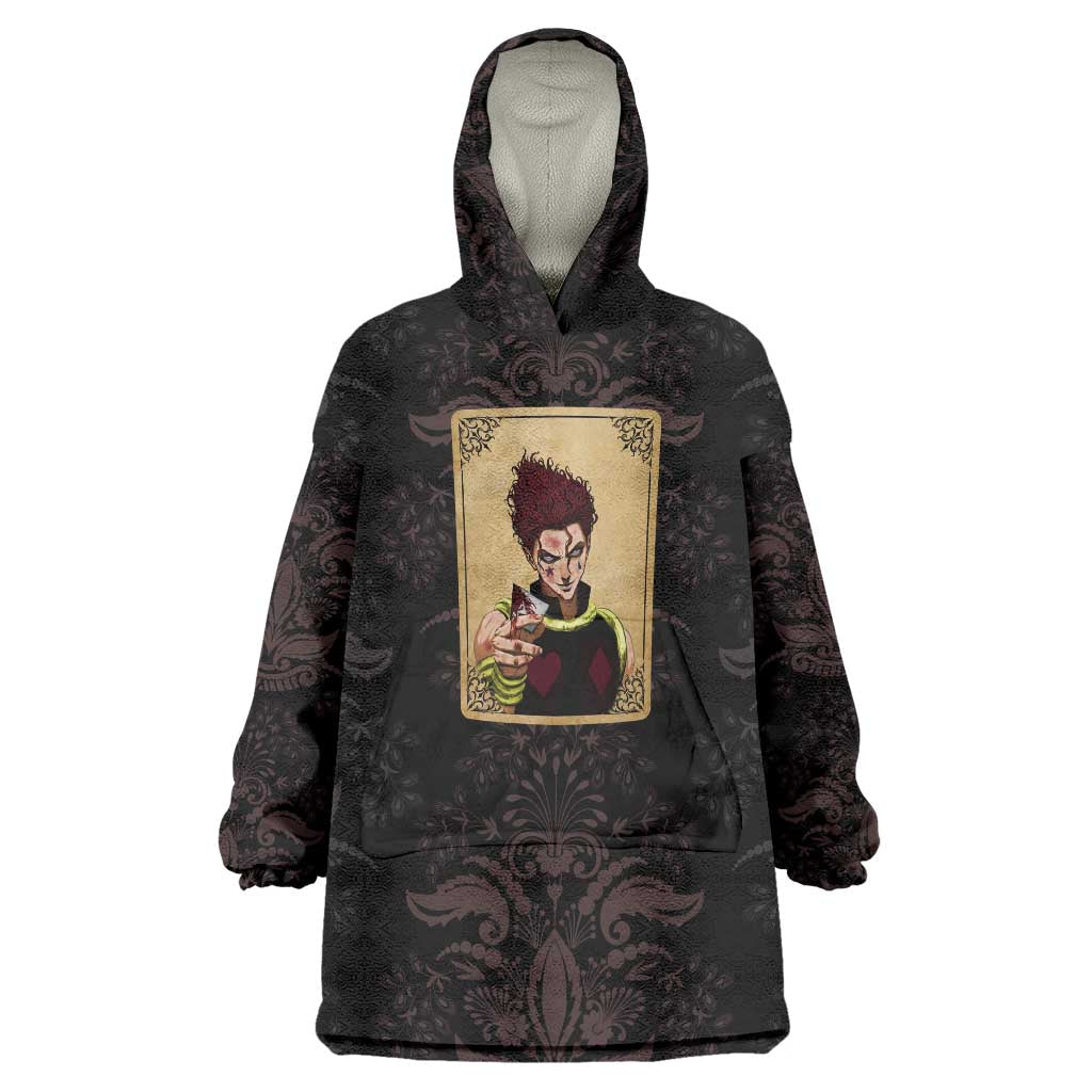 Hypnotic Eye Hisoka Hunter X Hunter Wearable Blanket Hoodie Anime Style