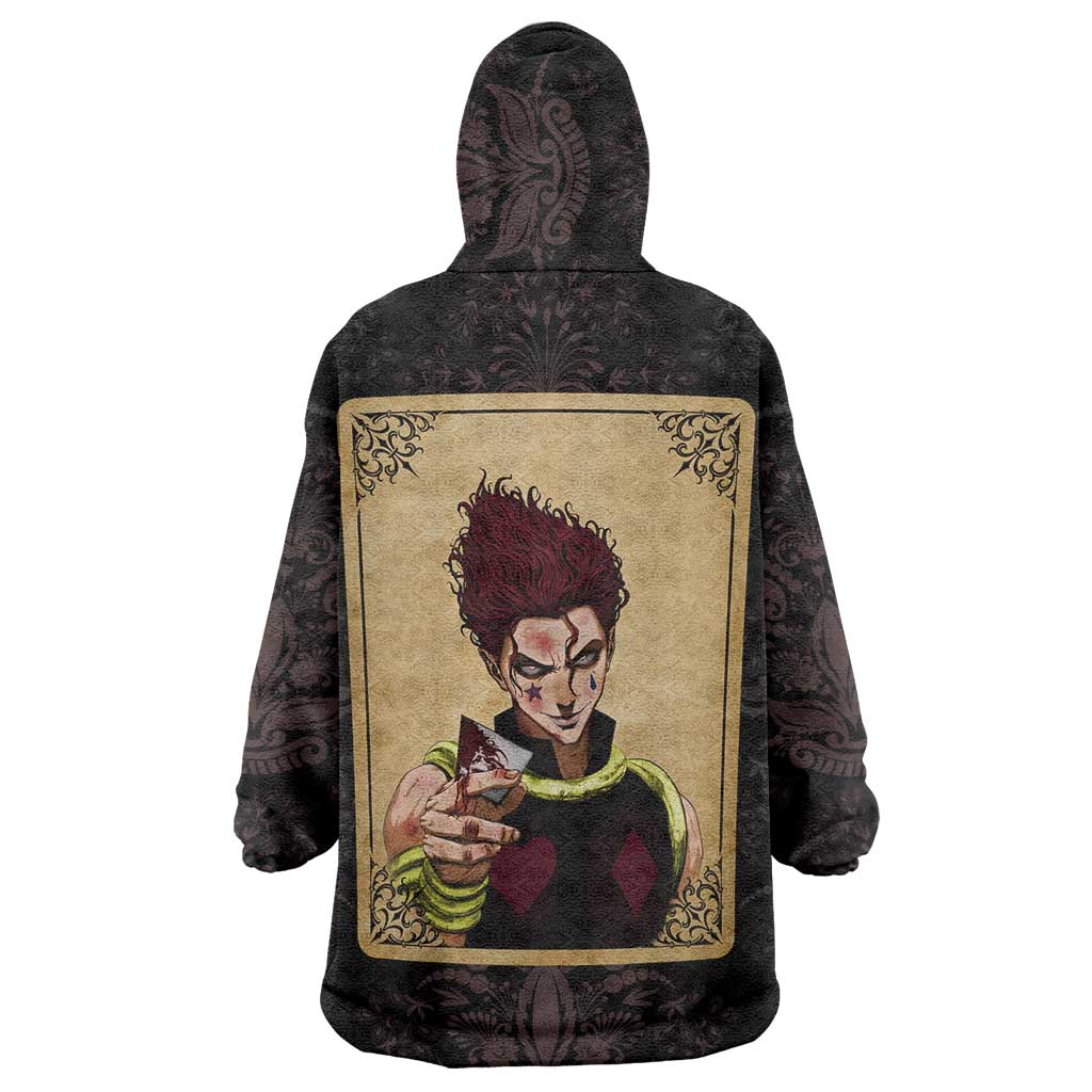 Hypnotic Eye Hisoka Hunter X Hunter Wearable Blanket Hoodie Anime Style