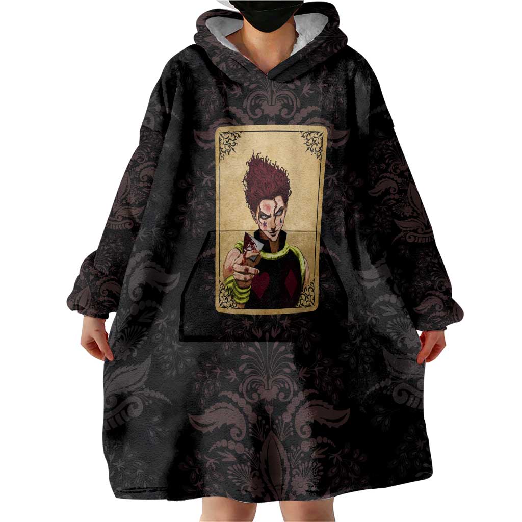 Hypnotic Eye Hisoka Hunter X Hunter Wearable Blanket Hoodie Anime Style