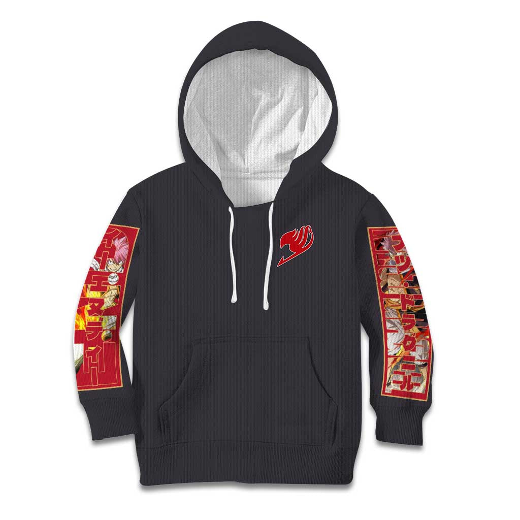 Natsu Dragneel Fairy Tail Kid Hoodie Anime Style