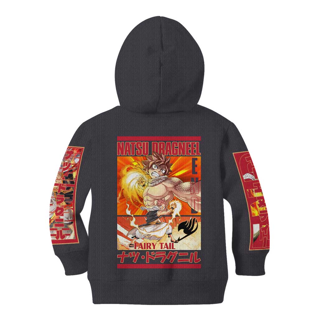Natsu Dragneel Fairy Tail Kid Hoodie Anime Style