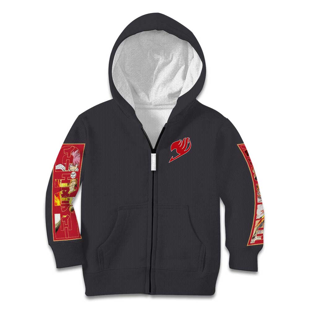 Natsu Dragneel Fairy Tail Kid Hoodie Anime Style