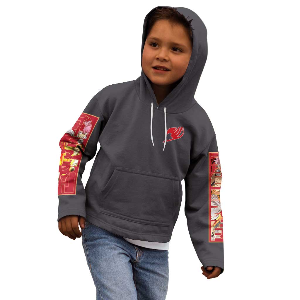 Natsu Dragneel Fairy Tail Kid Hoodie Anime Style