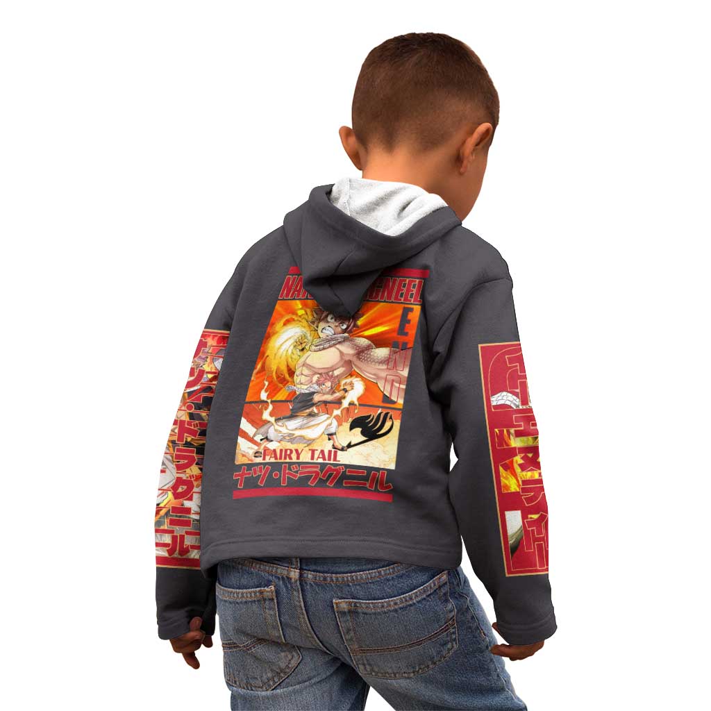 Natsu Dragneel Fairy Tail Kid Hoodie Anime Style