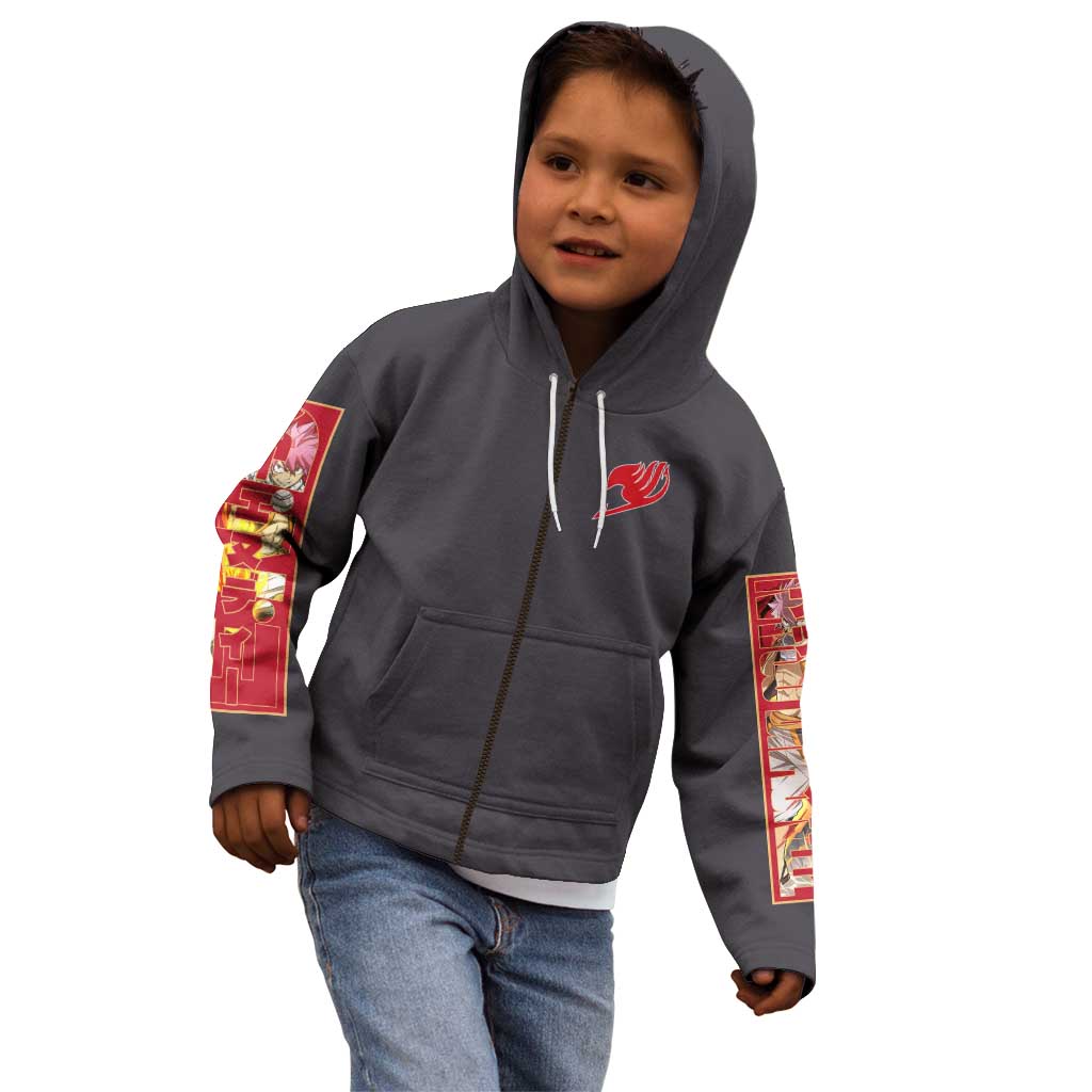 Natsu Dragneel Fairy Tail Kid Hoodie Anime Style
