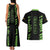 Denji Chainsaw Man Couples Matching Tank Maxi Dress and Hawaiian Shirt Anime Cyper Art Style