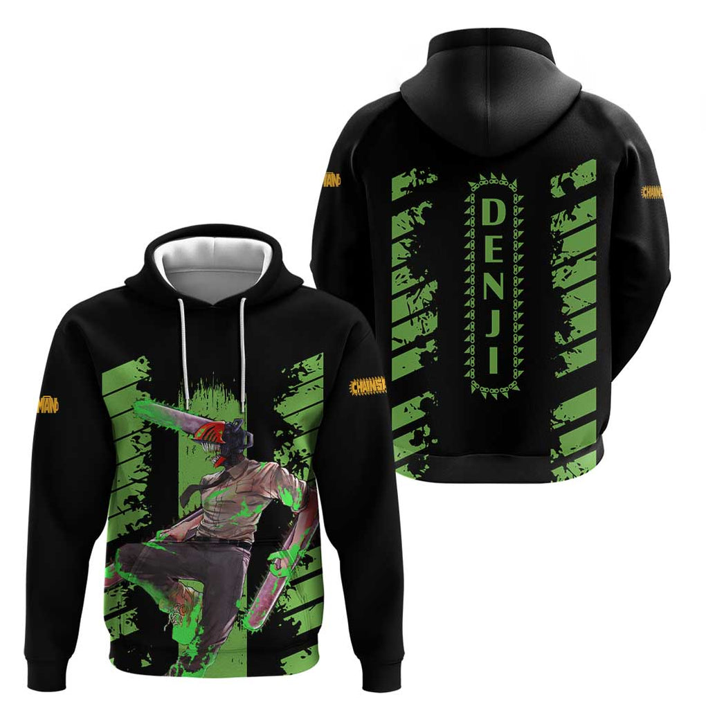 Denji Chainsaw Man Hoodie Anime Cyper Art Style