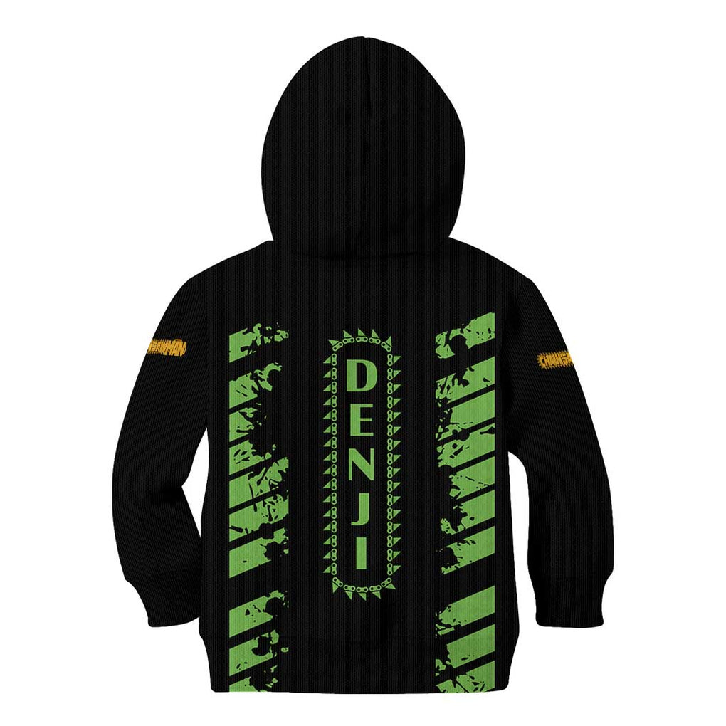 Denji Chainsaw Man Kid Hoodie Anime Cyper Art Style