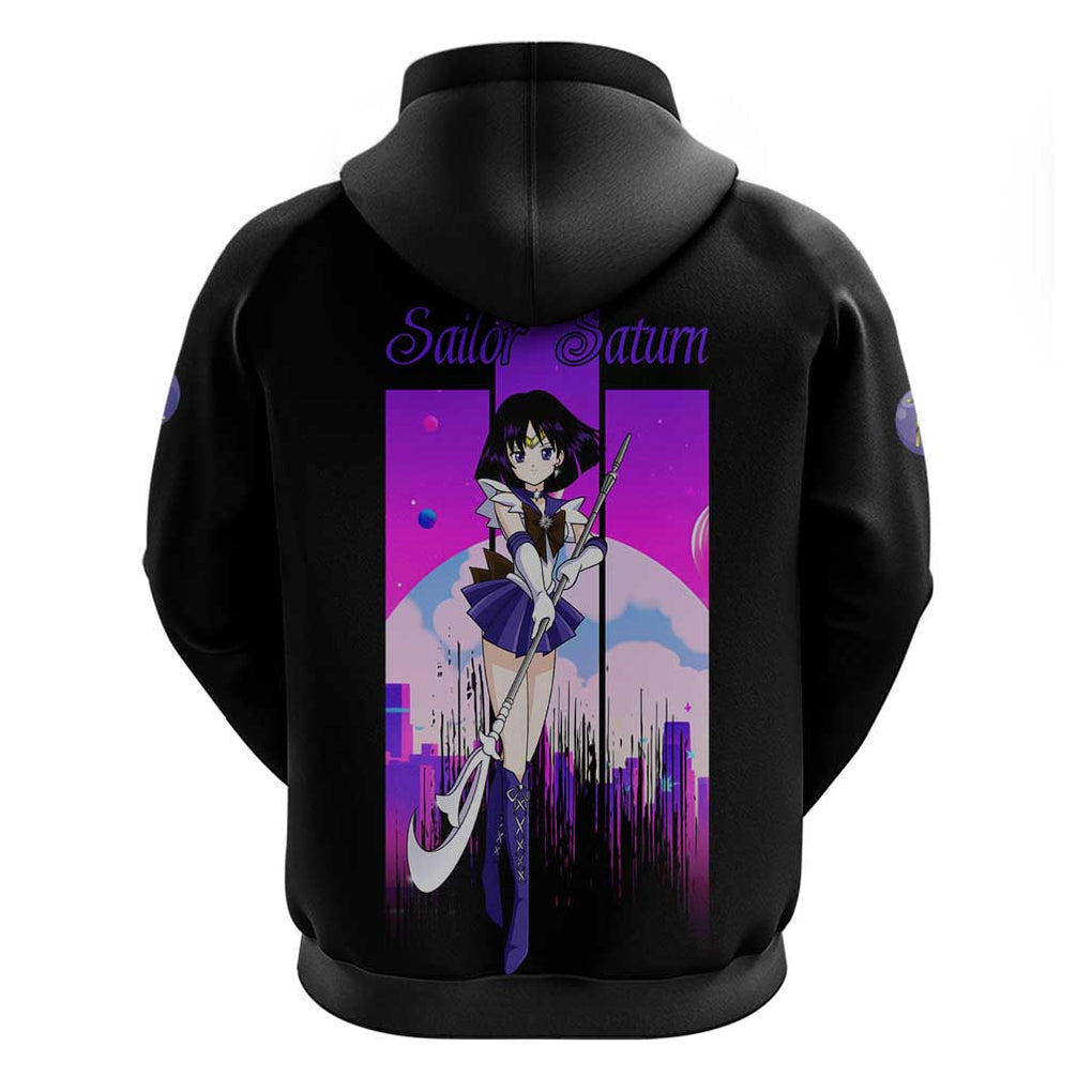 Saturn - Sailor Moon Hoodie Anime Style