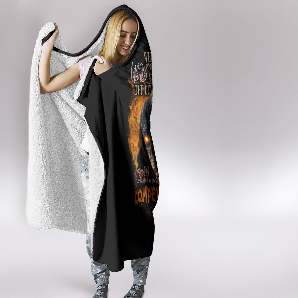 when-i-was-born-reaper-fire-hooded-blanket