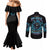 im-not-anti-social-mad-reaper-skull-couples-matching-mermaid-dress-and-long-sleeve-button-shirt