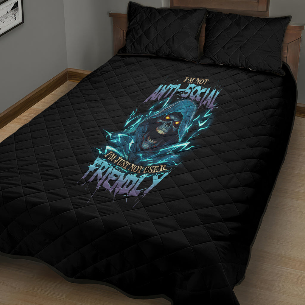 im-not-anti-social-mad-reaper-skull-quilt-bed-set